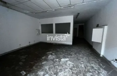 Ponto comercial para alugar no Centro, Santos 