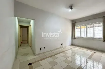 Apartamento com 2 quartos para alugar no Boqueirão, Santos 