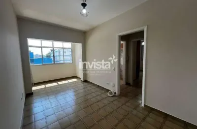Apartamento com 2 quartos para alugar no Boqueirão, Santos 