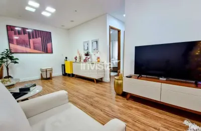 Apartamento com 2 quartos à venda na Vila Mathias, Santos 