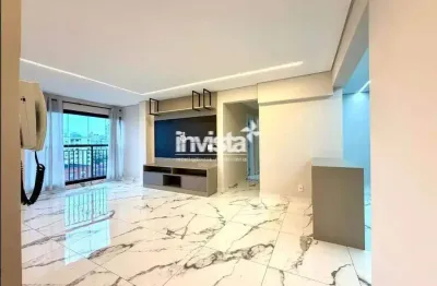 Apartamento com 2 quartos para alugar no Marapé, Santos 