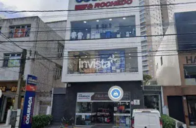 Ponto comercial para alugar no Gonzaga, Santos 