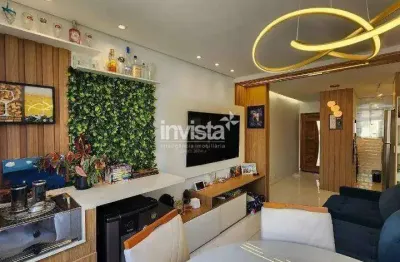 Apartamento com 2 quartos para alugar no Pompéia, Santos 