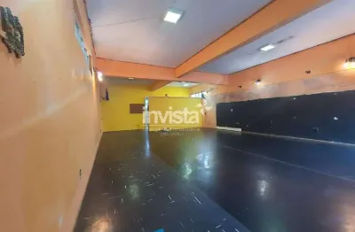 Sala comercial para alugar no Gonzaga, Santos 