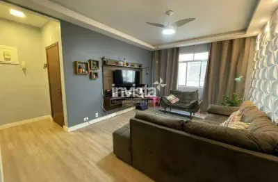 Apartamento com 3 quartos para alugar no Boqueirão, Santos 