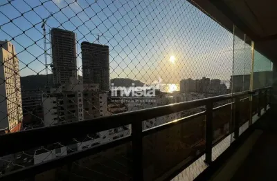 Apartamento de 03 dormitórios, vista mar para locação na ponta da praia