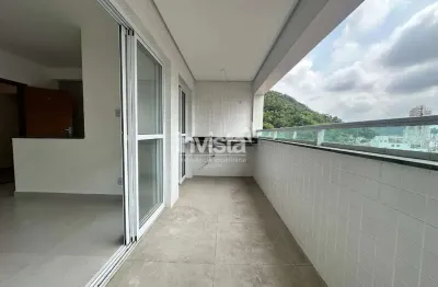 Apartamento com 2 quartos para alugar no Marapé, Santos 