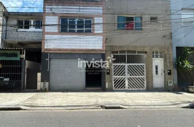Ponto Comercial para Aluguel em Santos (Macuco) – 300 m², R$ 7.000,00