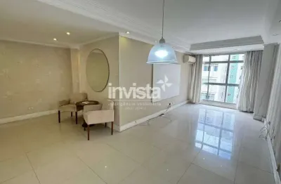 Apartamento com 3 quartos para alugar no Ponta da Praia, Santos 