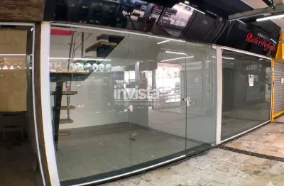 Loja Comercial para Alugar no Boqueirão, Santos – 42,97m² com 2 Salas