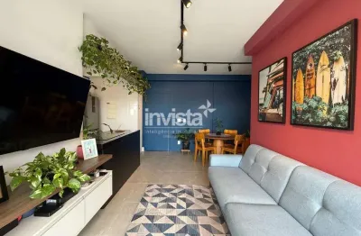 Apartamento com 2 quartos à venda no Campo Grande, Santos 