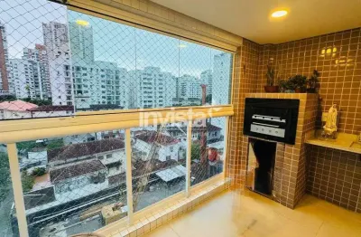 Apartamento com 2 quartos para alugar no Boqueirão, Santos 