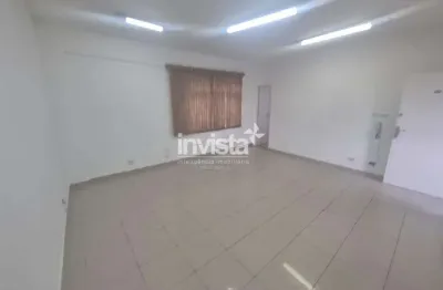 Sala comercial para alugar no Boqueirão, Santos 