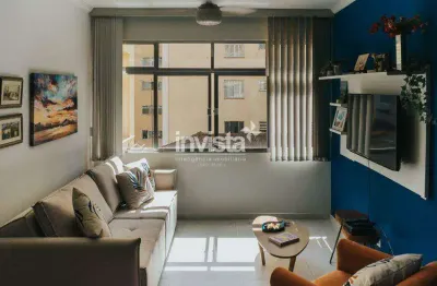 Apartamento com 1 quarto para alugar no José Menino, Santos 