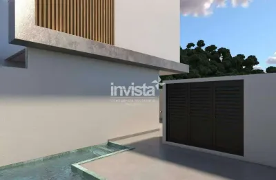 Casa com 2 quartos à venda na Vila Mathias, Santos 