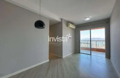 Apartamento de 2 Dormitórios com Lazer Completo no Macuco em Santos