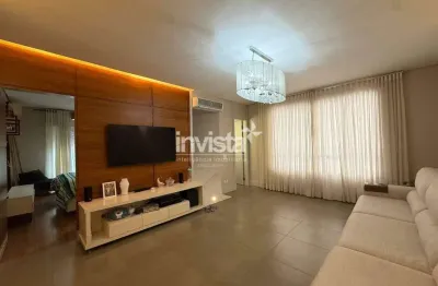 Casa com 4 quartos à venda no Embaré, Santos 