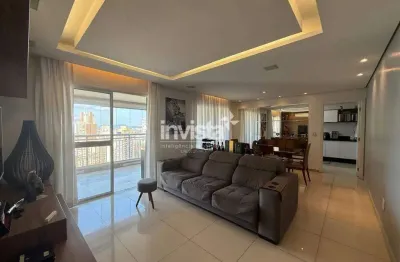 Apartamento com 4 quartos para alugar no Gonzaga, Santos 