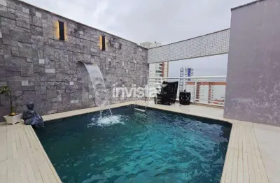 Cobertura com 4 quartos à venda no Boqueirão, Santos 