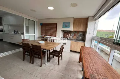 Apartamento 189 m² com 3 suítes mobiliado no Ponta da Praia | Santos – aluguel 15.000