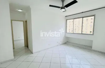 Apartamento com 1 quarto para alugar no Embaré, Santos 