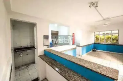 Ponto comercial para alugar no Gonzaga, Santos 