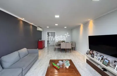 Apartamento VISTA MAR | MOBILIADO | 3 Dormitórios no bairro do Gonzaga em Santos