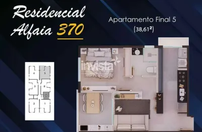 Apartamento com 1 quarto à venda na Aparecida, Santos 