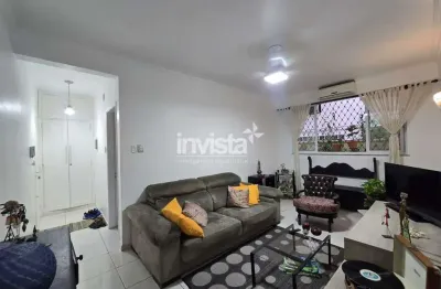 Apartamento com 2 quartos à venda na Vila Mathias, Santos 