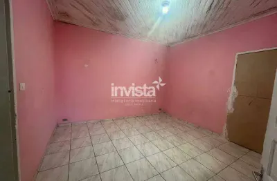 Casa com 1 quarto para alugar no Macuco, Santos 