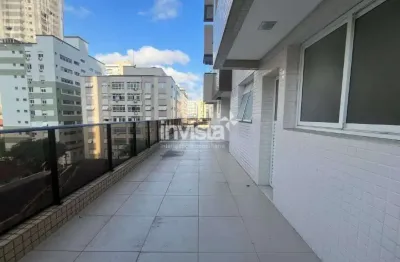 Apartamento com 3 quartos à venda no Gonzaga, Santos 