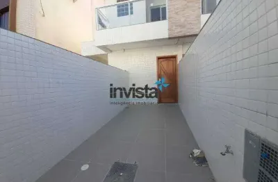 Casa com 3 quartos à venda no Embaré, Santos 