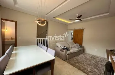 Casa com 3 quartos à venda no Marapé, Santos 