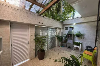 Casa com 3 quartos à venda no Ponta da Praia, Santos 
