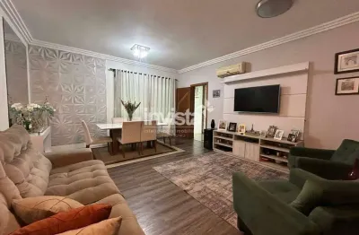 Casa com 3 quartos à venda no Embaré, Santos 