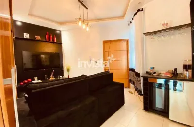 Apartamento com 2 quartos à venda na Vila Mathias, Santos 