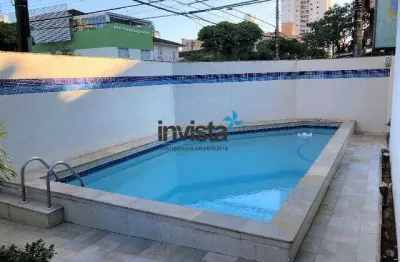 Casa com 5 quartos à venda no Embaré, Santos 