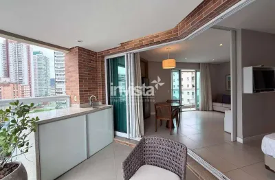 Apartamento com 1 quarto à venda no Pompéia, Santos 