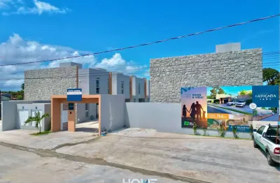 Catuçaba residencial - casa de 96m² com 2 e 3 quartos na barra nova