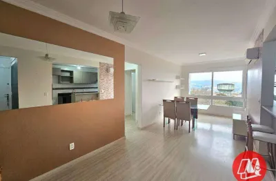Morano aluga no bairro santo antônio, espetacular apartamento 2 dormitórios com 1 suíte e vaga de garagem dupla coberta.