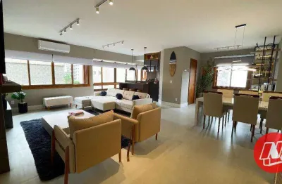 Próximo a encol, 145m² privativos. mobiliado, 3 dormitórios e 2 vagas.