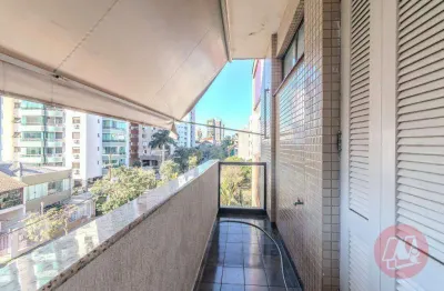 No menino deus 102 m², 2 dormitórios com sacada. e todo mobiliado.