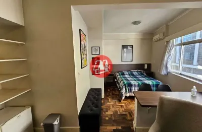 Studio com 1 dormitório à venda, 31 m² por r$ 295.000,00 - centro histórico - porto alegre/rs