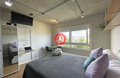 Studio à venda 1 quarto 1 suite 20.17m² santa cecília porto alegre - rs