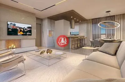 No mont serrat, 2 dormitórios, 1suite, 2 vagas e infraestrutura.