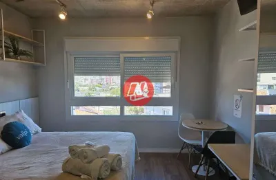 Studio para alugar, 27 m² por r$ 2.657,00/mês - santa cecília - porto alegre/rs