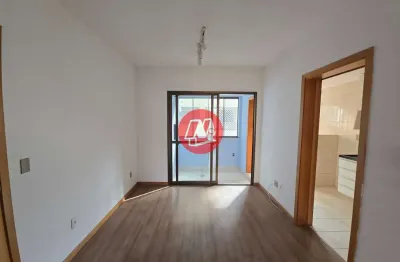 Apartamento com 1 dormitório para alugar, churrasqueira, sacada