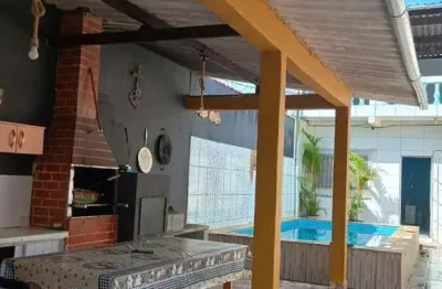 Casa para venda em itanhaém, jardim celeste, 3 dormitórios, 3 banheiros, 5 vagas