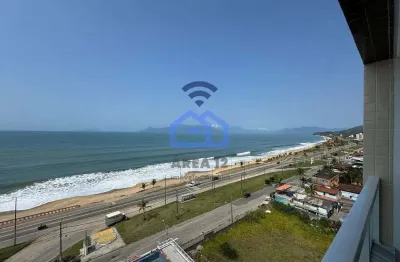 Apartamento frente-mar à venda na praia do massaguaçu - 3 dormitórios, sendo 1 suíte, dois banheiro