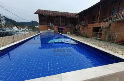 Sobrado à venda em condomínio na martim de sá - dois dormitórios, sala com 2 ambientes, quintal, va